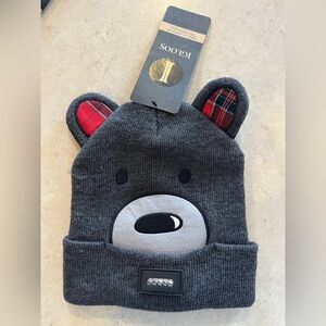 NWT - Igloos Bear 🐻 Cuffed Hat 5 Bulb Led Lighted Beanie Cap One Size New